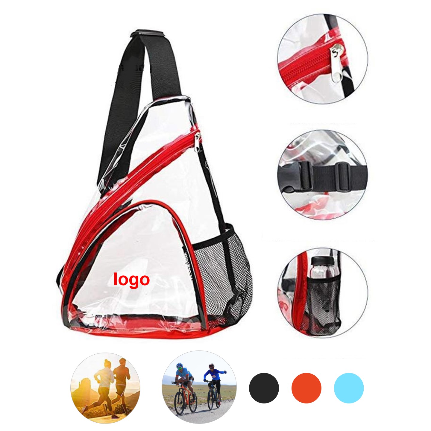 Clear Sling Backpack 3