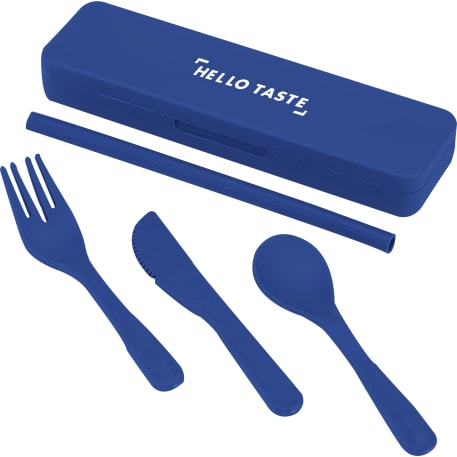 Recycled Plastic Utensil To Go Set 21
