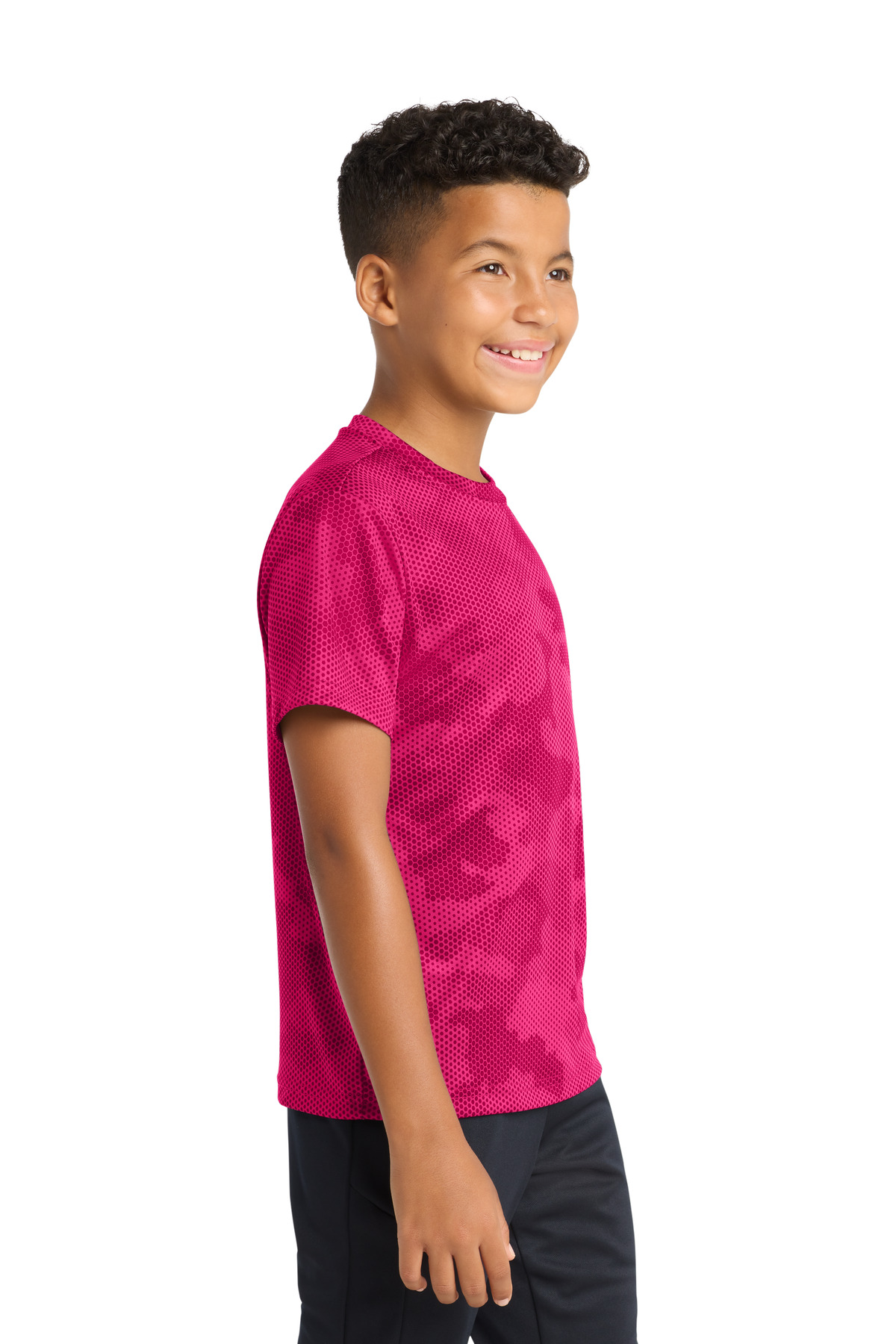 Sport-Tek Youth CamoHex Tee. YST370 27