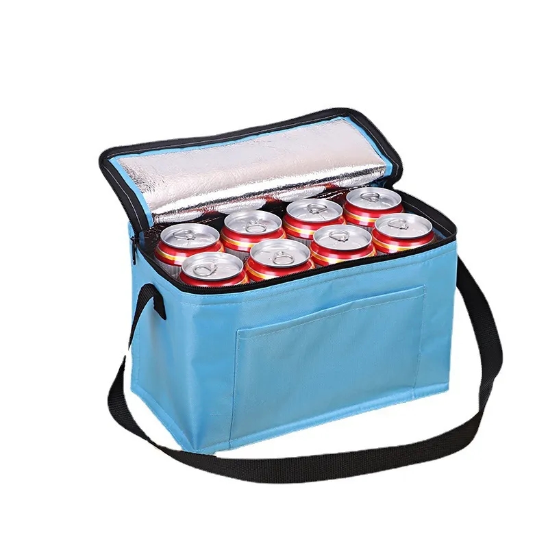 Insulated Non-Woven 6- Pack Cooler Lunch Bag 8