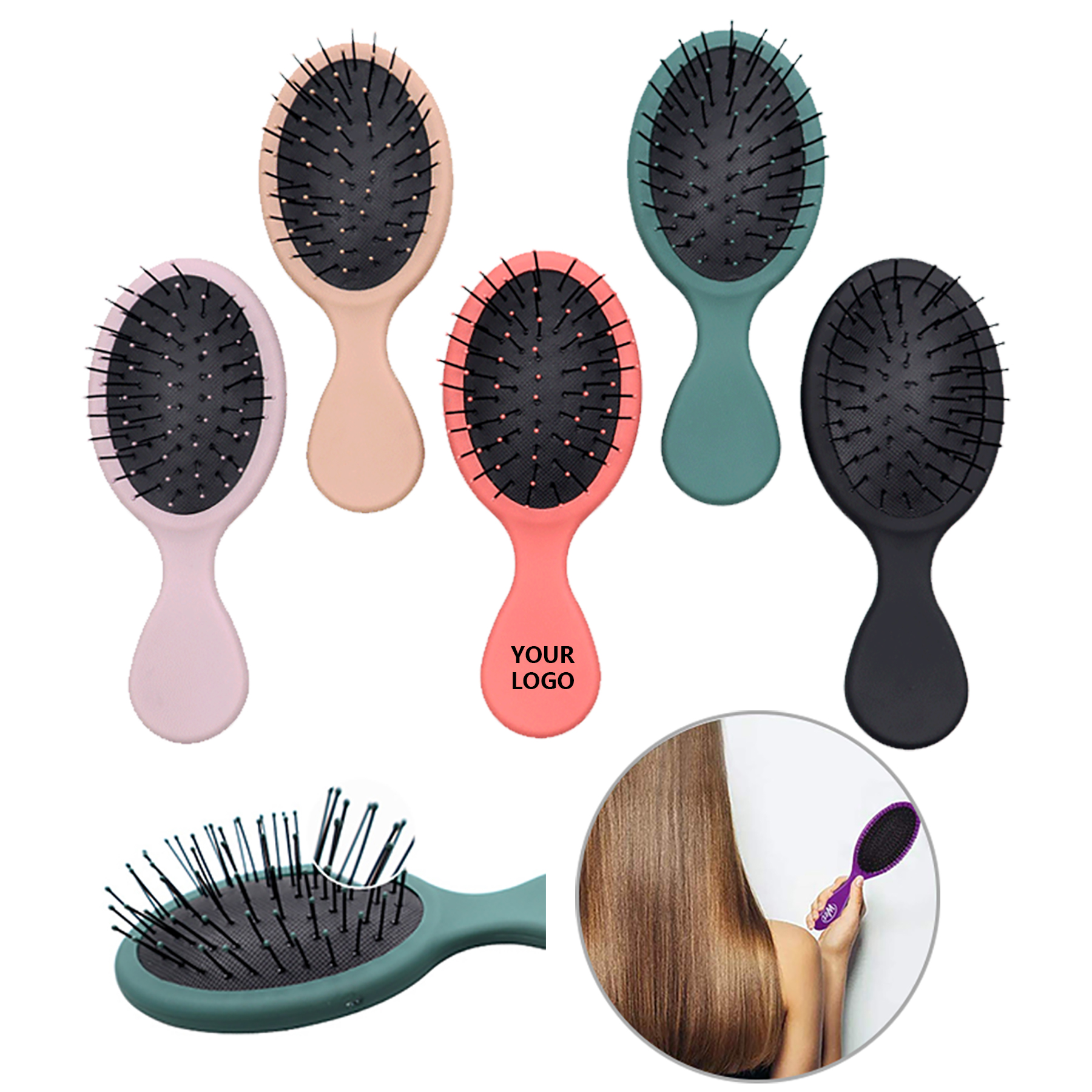 Cushion Massaging Hair Brush 2