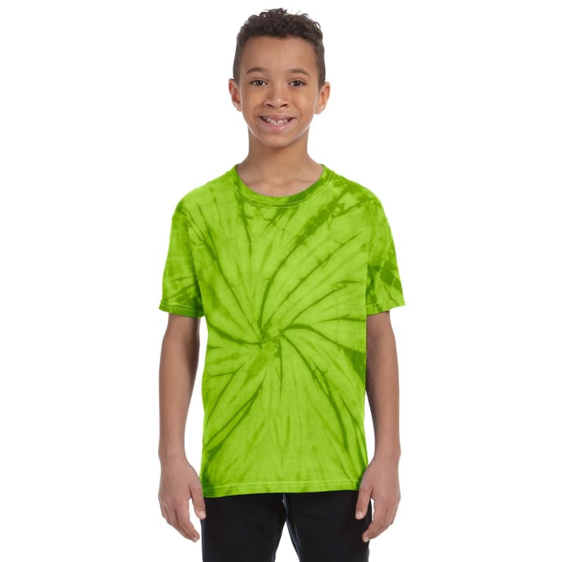 Tie-Dye Youth 5.4 Oz. 100% Cotton Spider T-Shirt 12