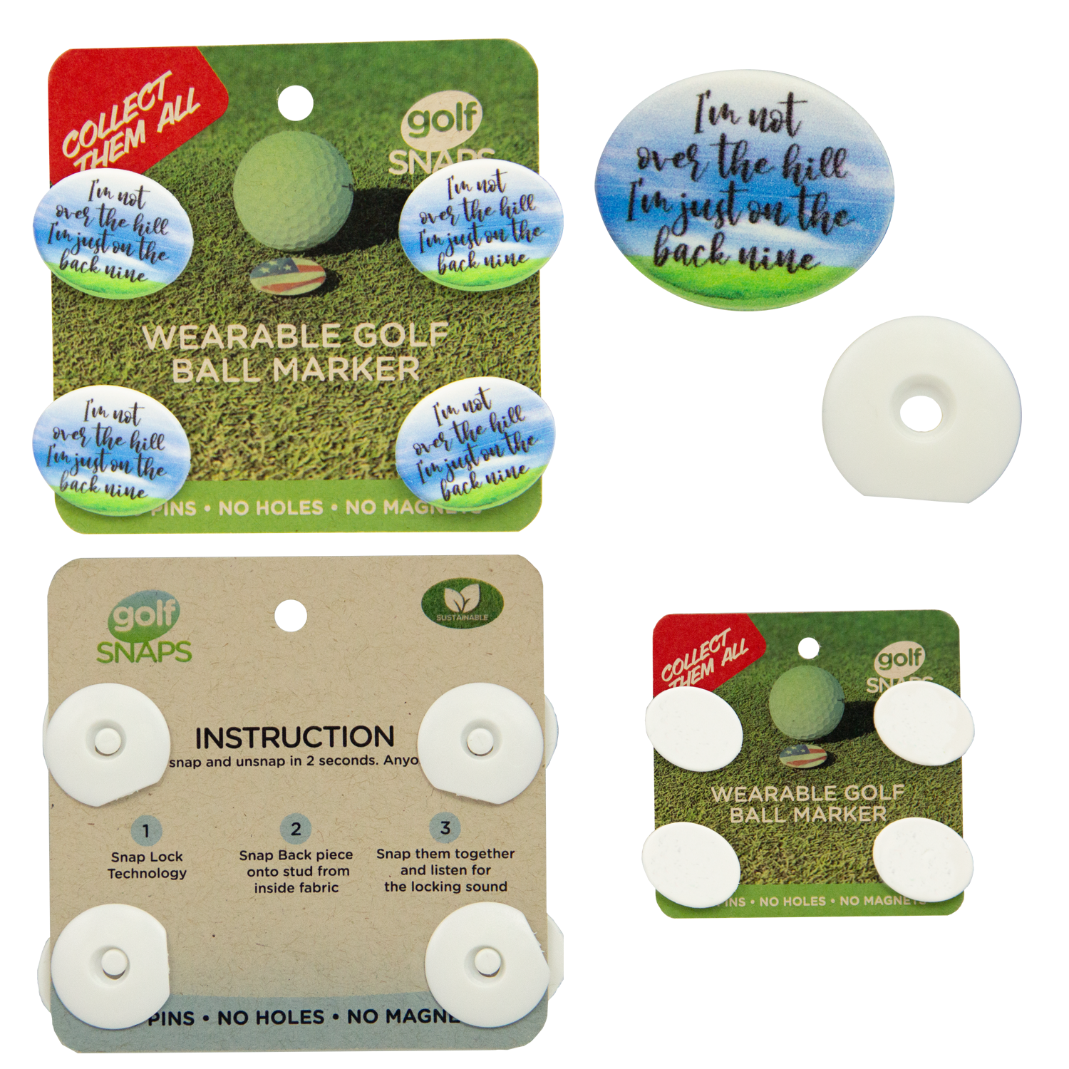 Custom Wearable Golf Marker 1