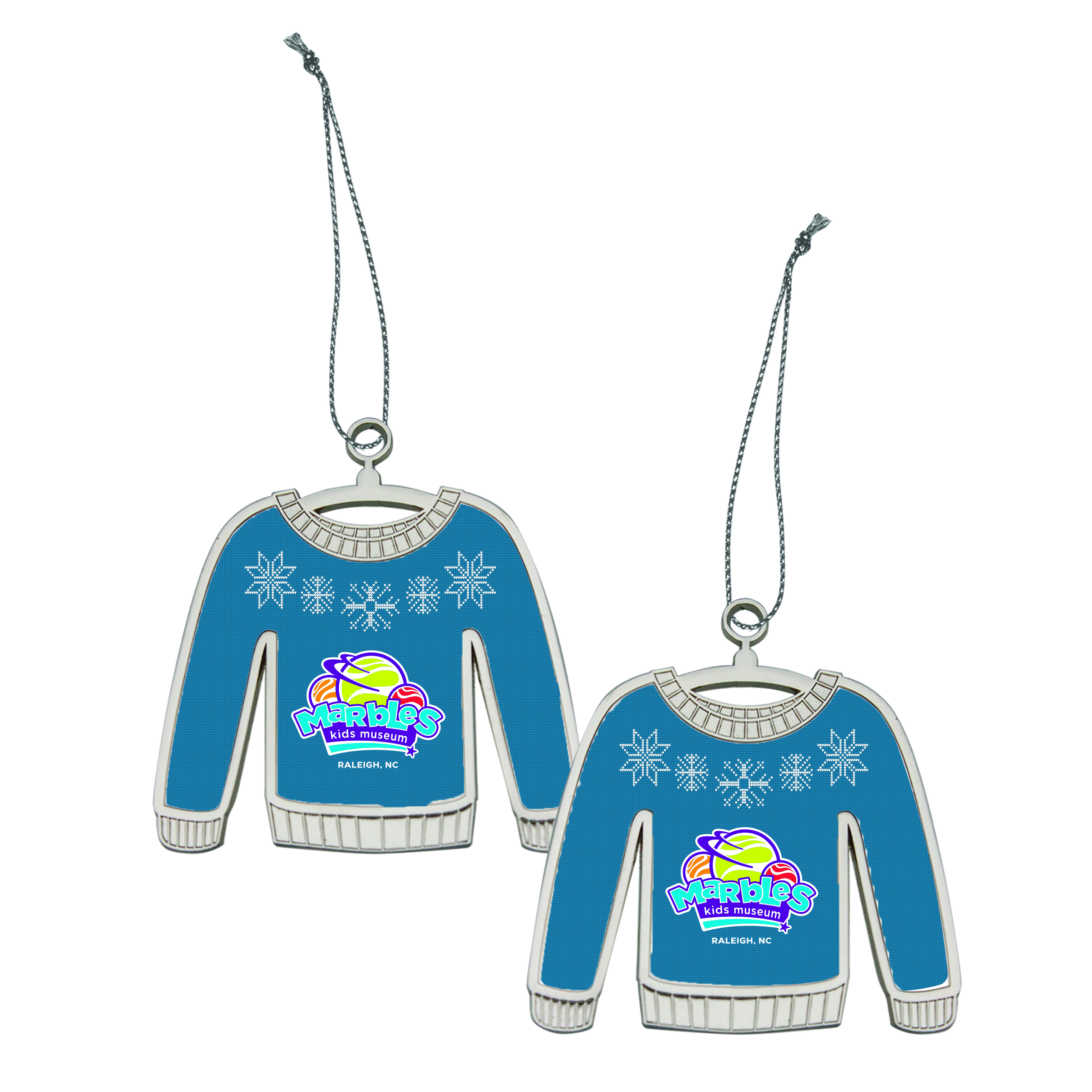 Ugly Sweater Holiday Ornament (2-Sided) 2