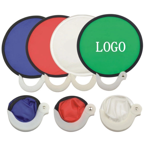 Foldable Fan With Plastic Handle 5