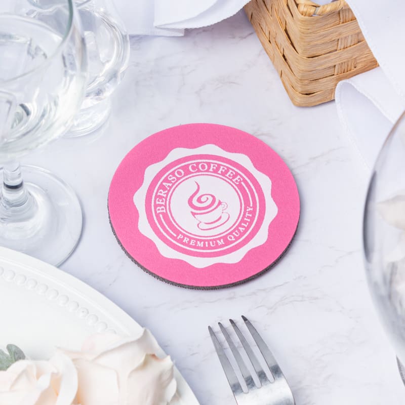 4 Inch Round Foam Coasters 23