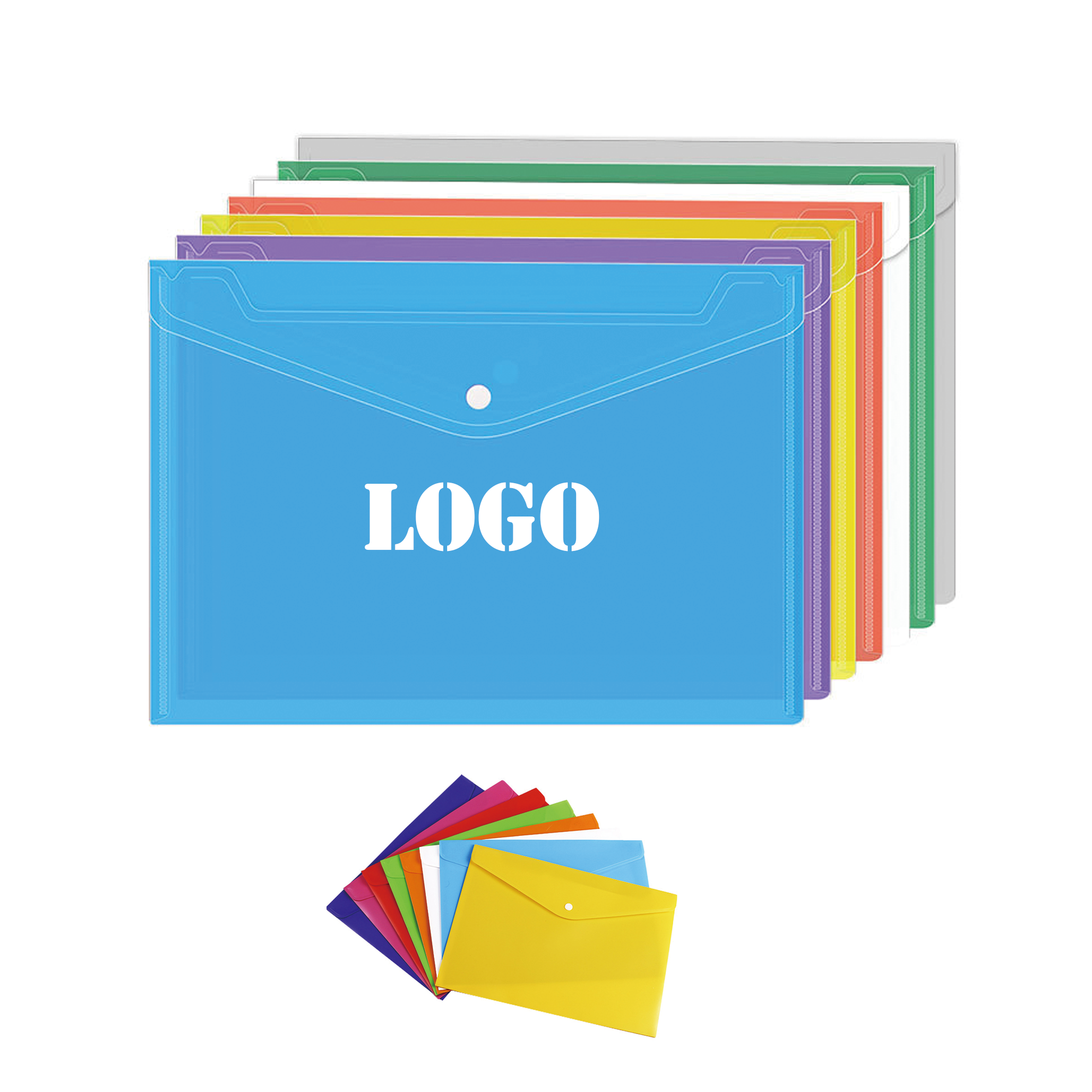 A4 Waterproof Transparent PP File Bags 2