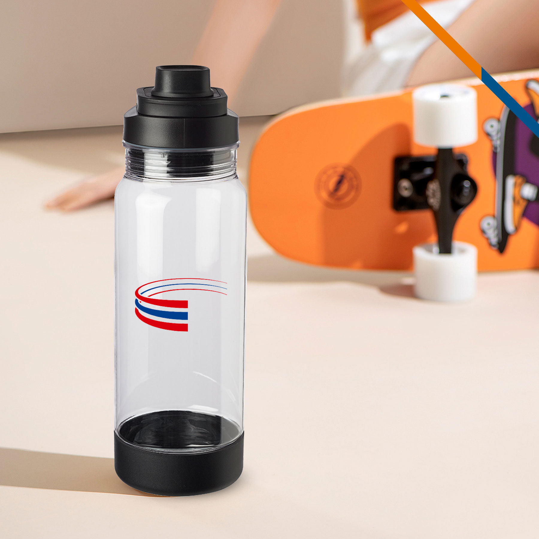 Nexus Wide Mouth Plastic Water Bottle - 40 OZ. 3