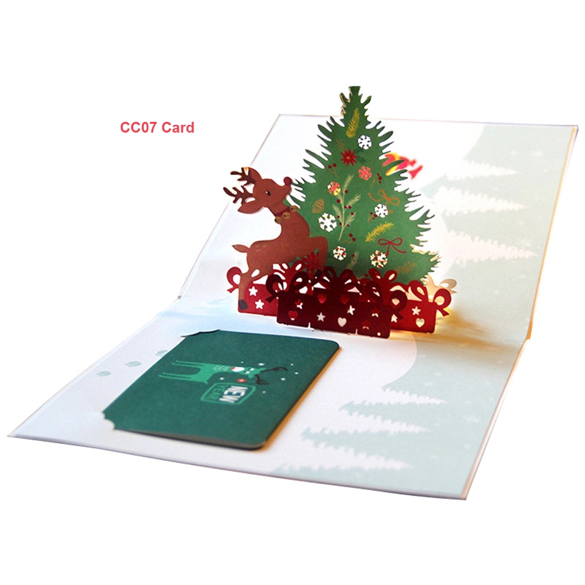 Assorted 3D Pop Up Merry Christmas Greeting Card 1