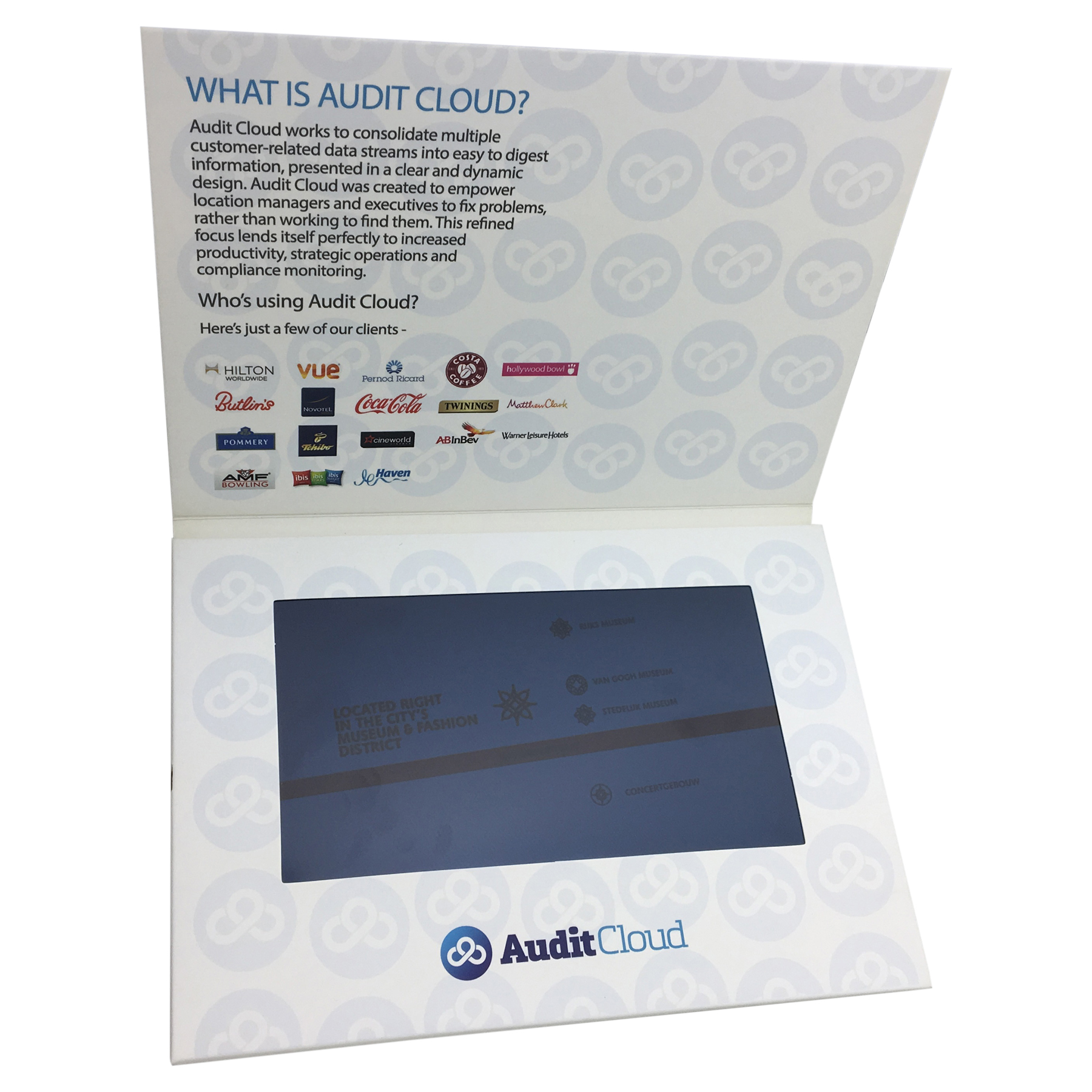 VidU 7.0" HD High-Definition Video Mailer And Brochure With Full Color Printing 10