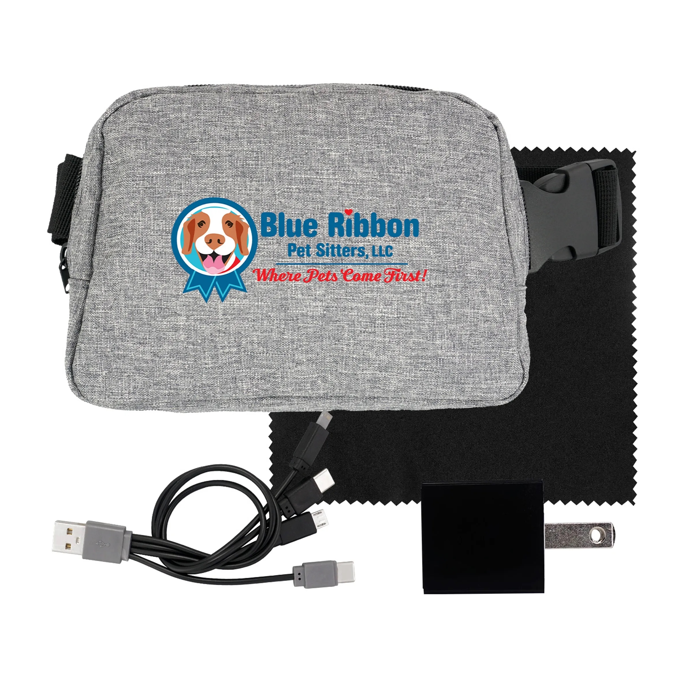 CHARGE & CLEAN RECYCLED FANNY PACK KIT 14