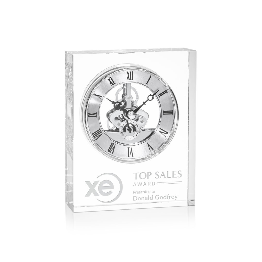 Ashland Clock - Silver Dial 2