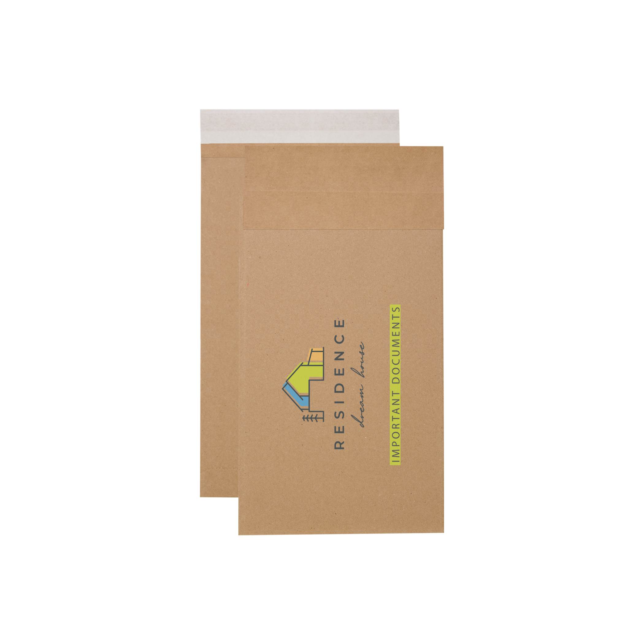 Natural Kraft Eco Mailer with Peel & Seal Closure 1
