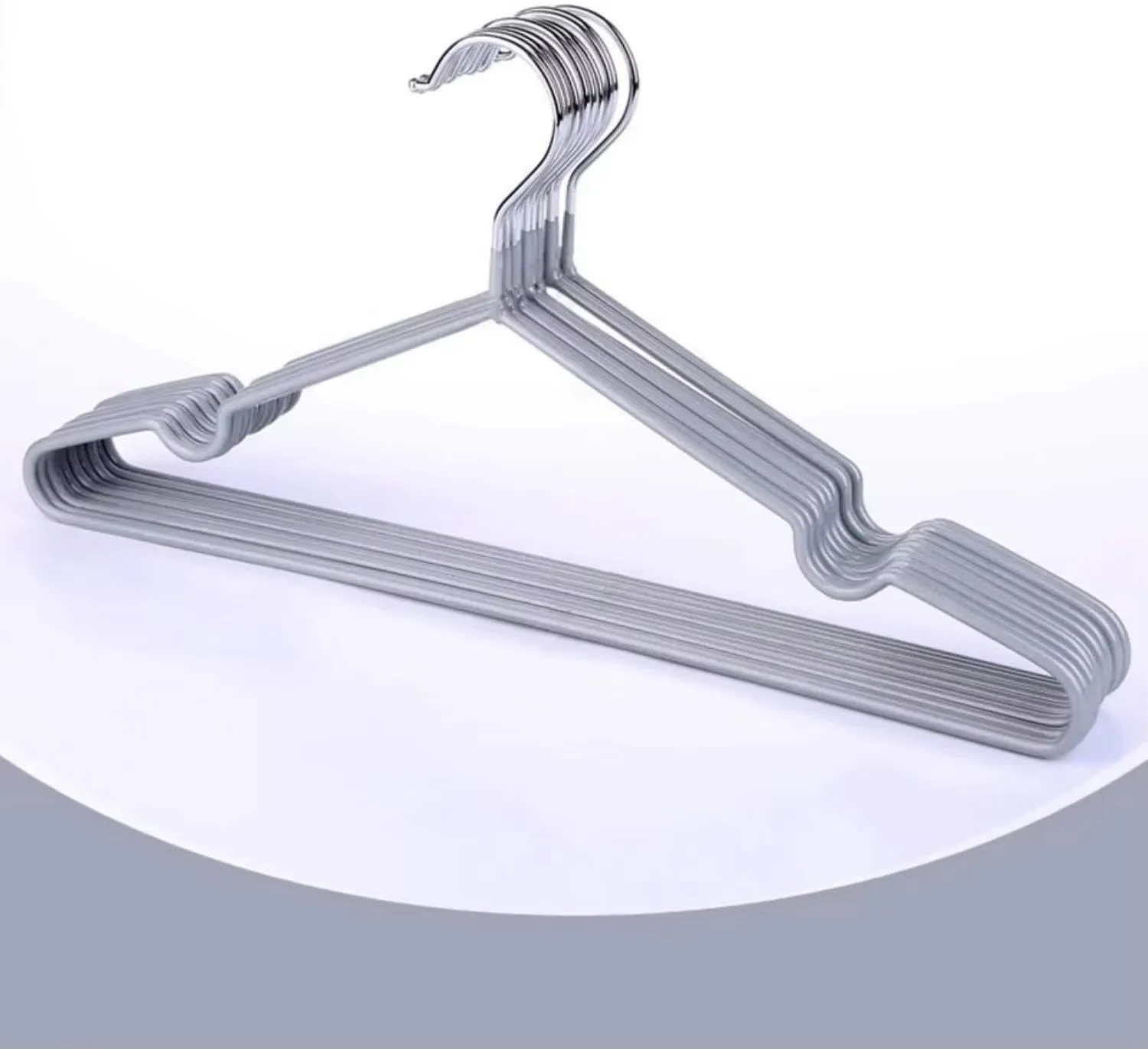 Metal Reinforced Simple Non-Slip Clothing Rack 8