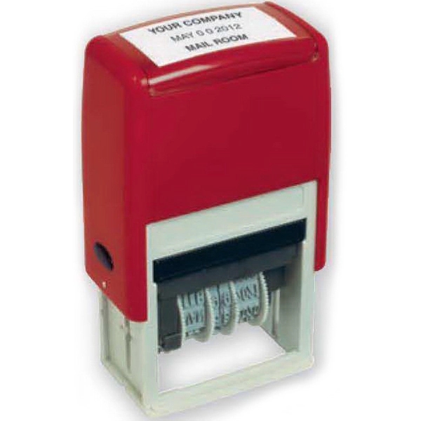 Stamp, Self-Inking Plastic Dater - One Color 1