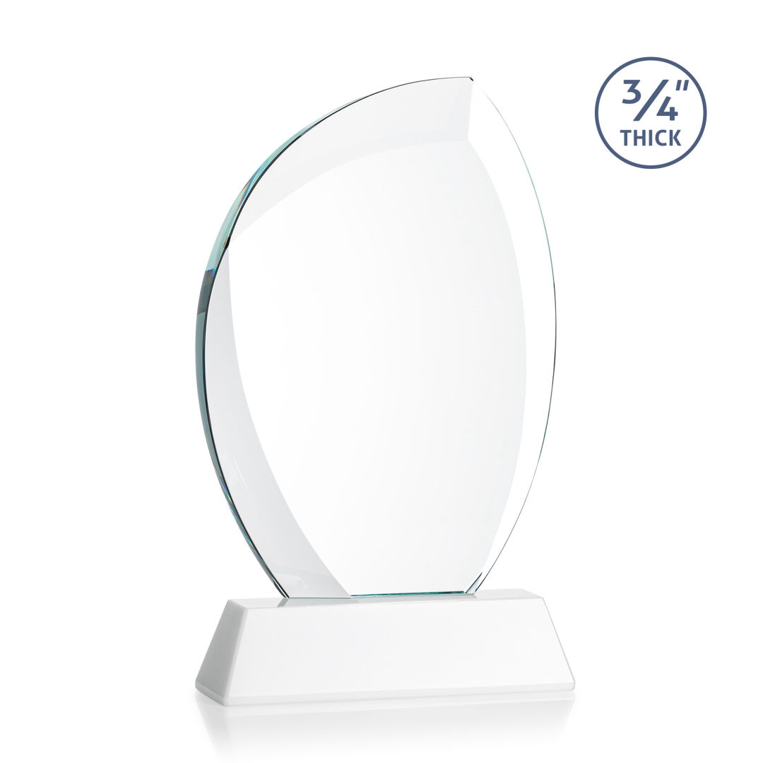 Wichita VividPrint™ Award on Newhaven Base - White 7