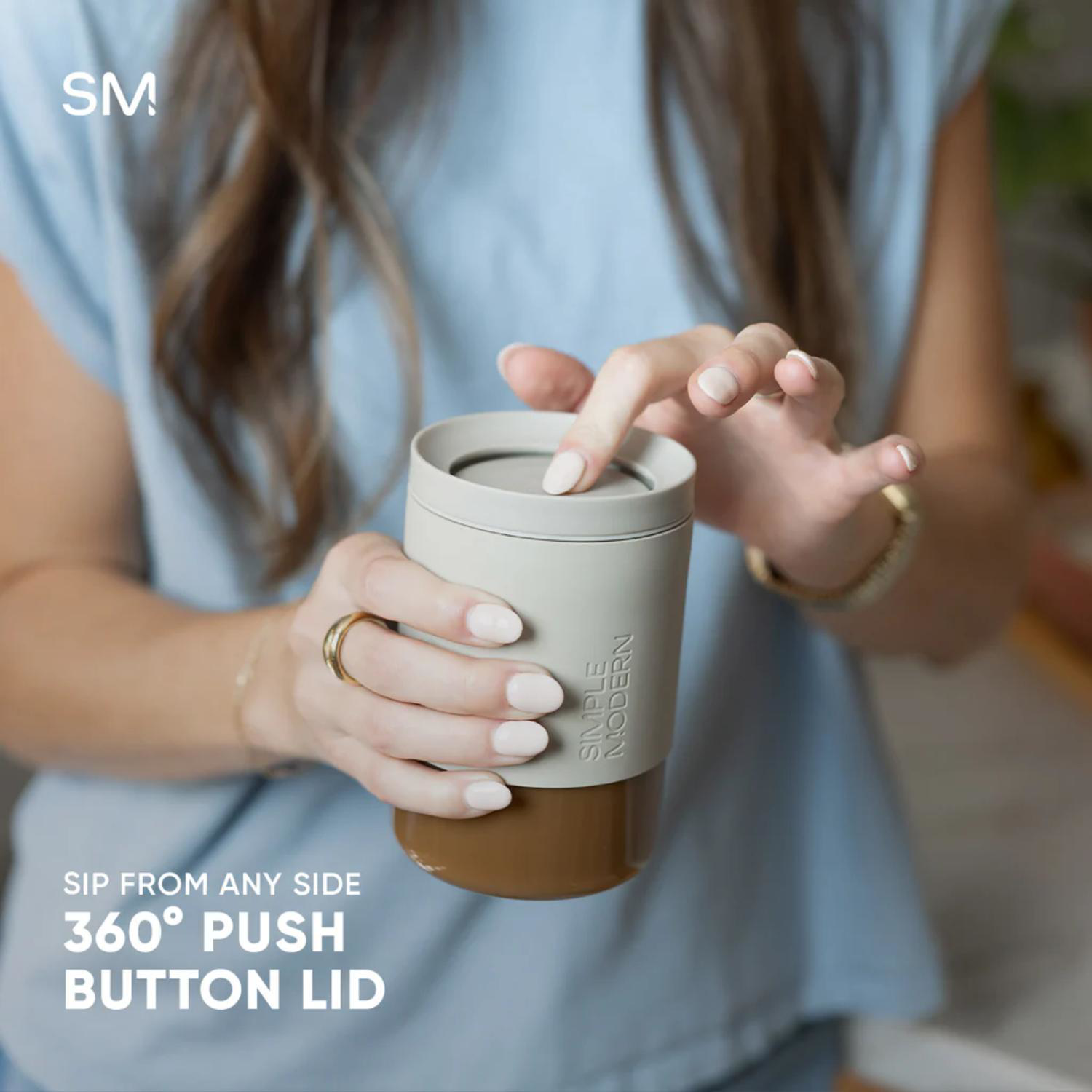 12 oz Simple Modern® Clarity  Coffee Mug 6