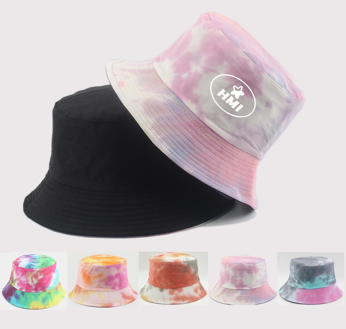 Bucket Hat Tie Dye Reversible 2