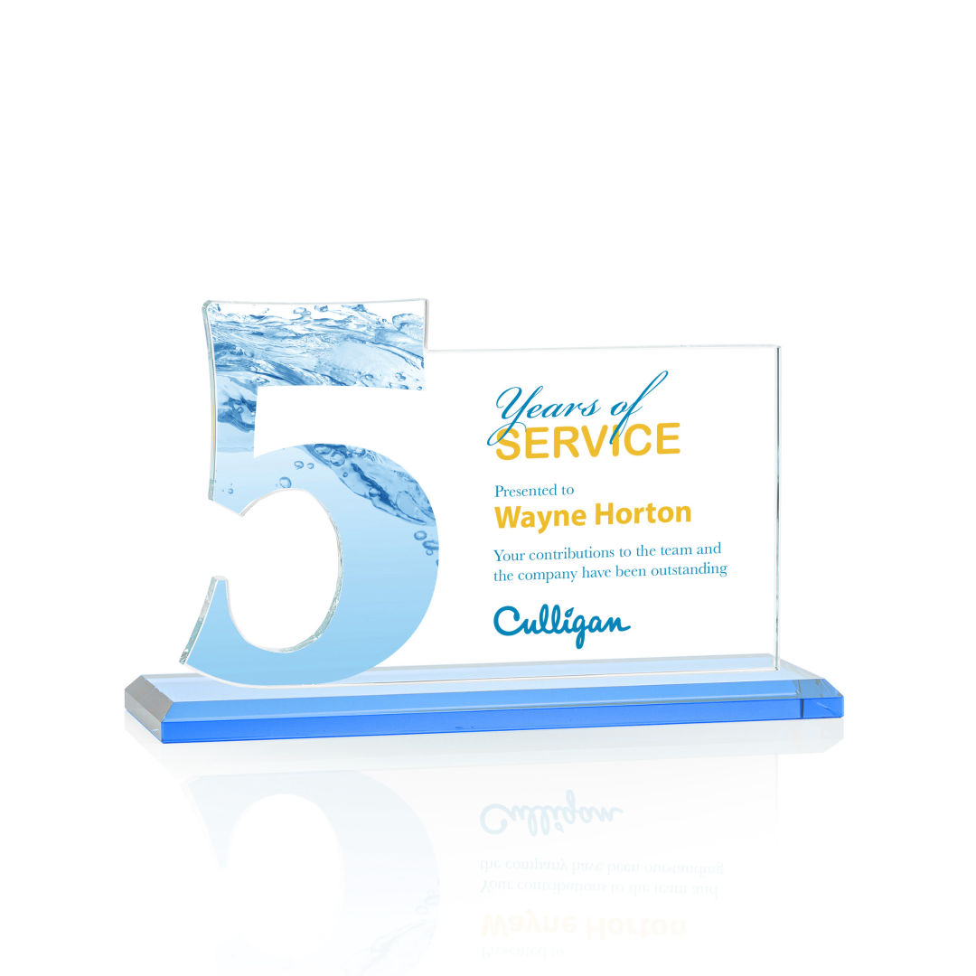 Hazelton VividPrint™ Award - Sky Blue 7