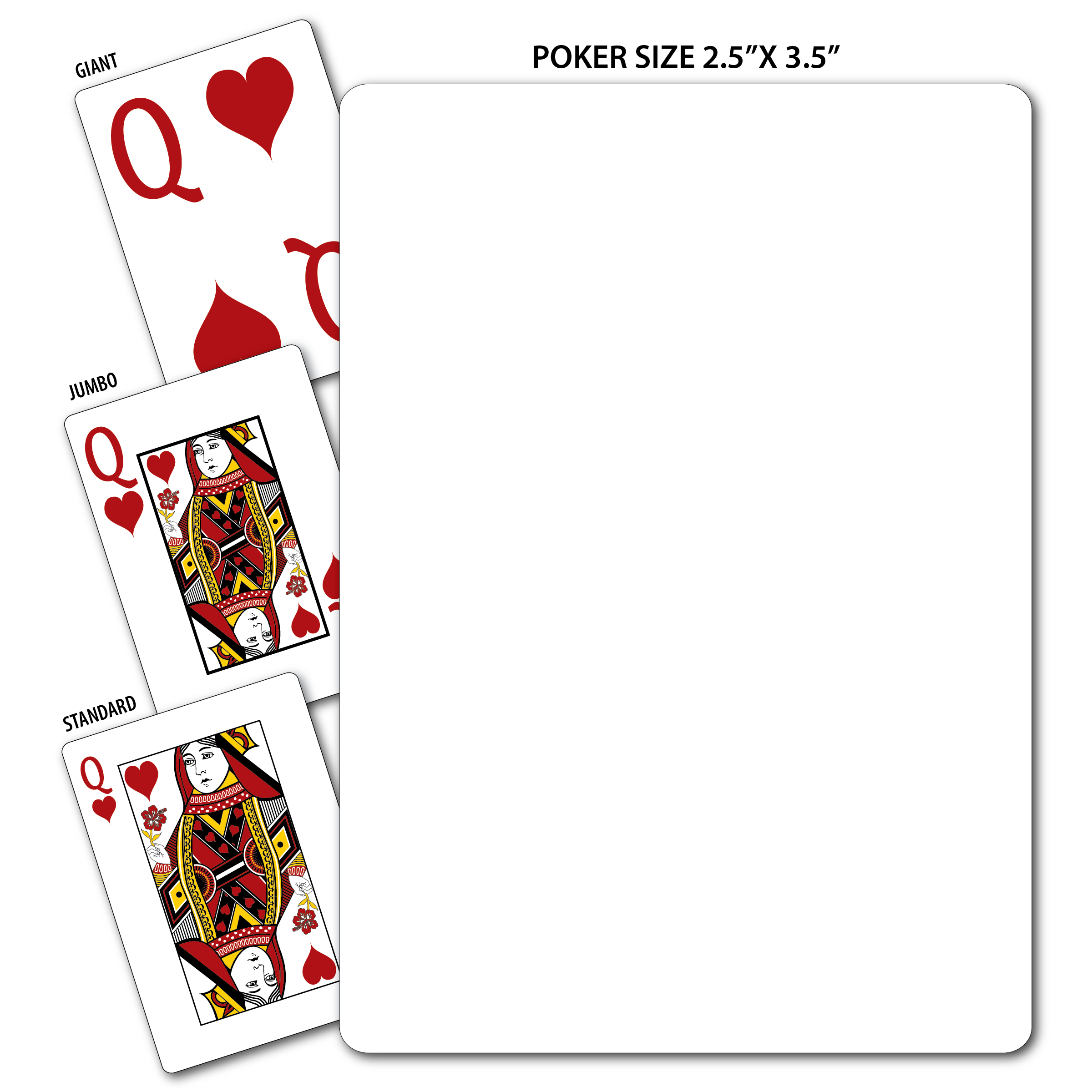 Full Color Custom Back Poker Size Playing Cards 2