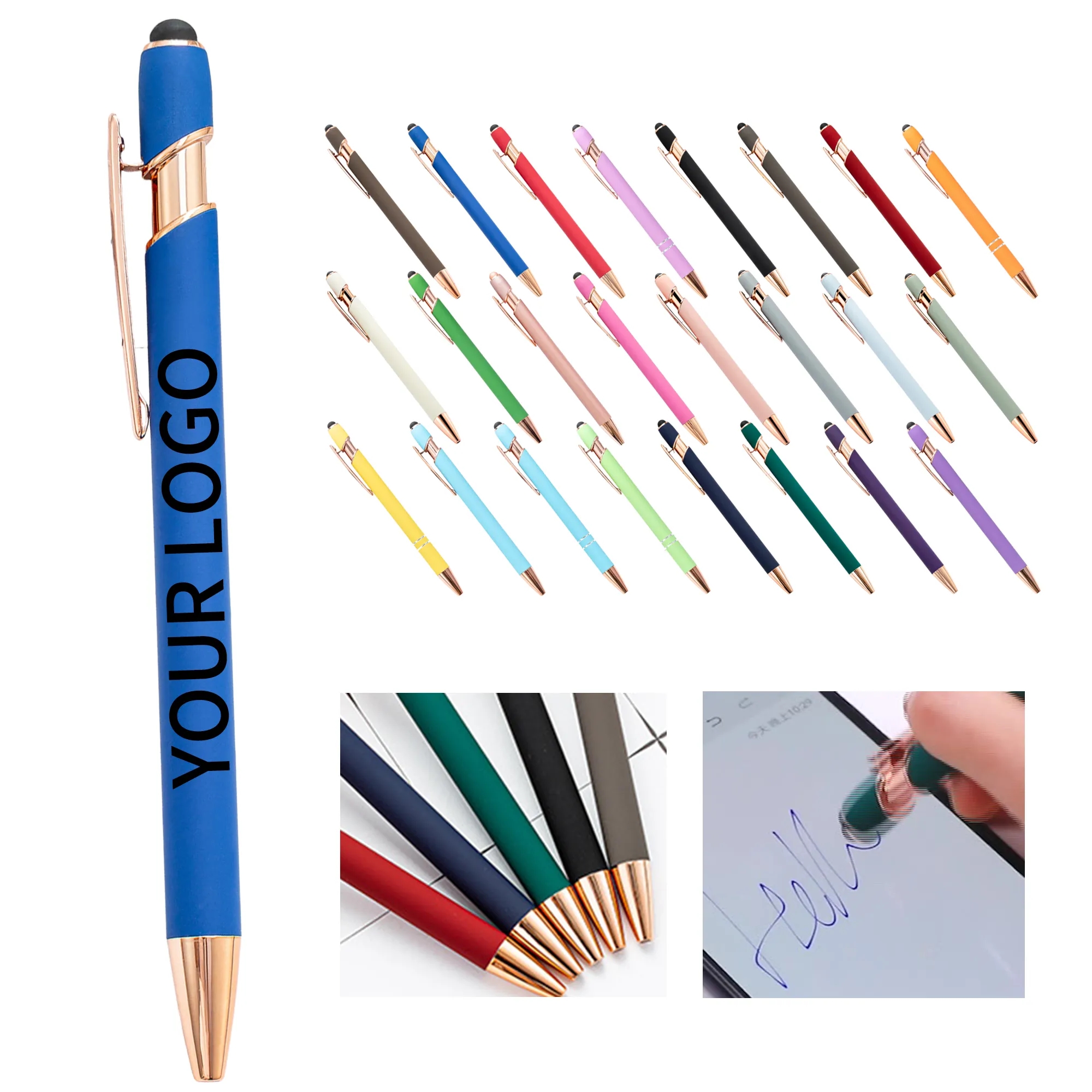 Durable Stylus Ballpoint Pen Compact Dual Use Design 1