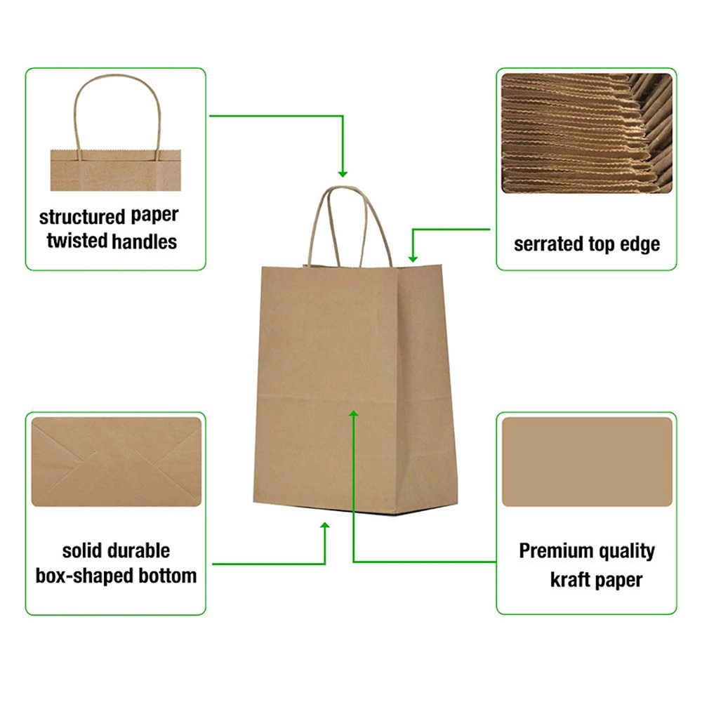 Kraft Paper Gift Wrapping Bag 3