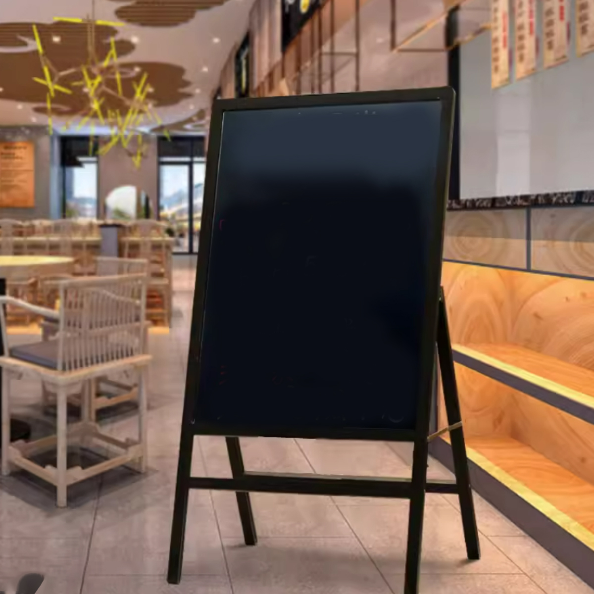 A Frame LED Writing Board with Double Sided Display 3