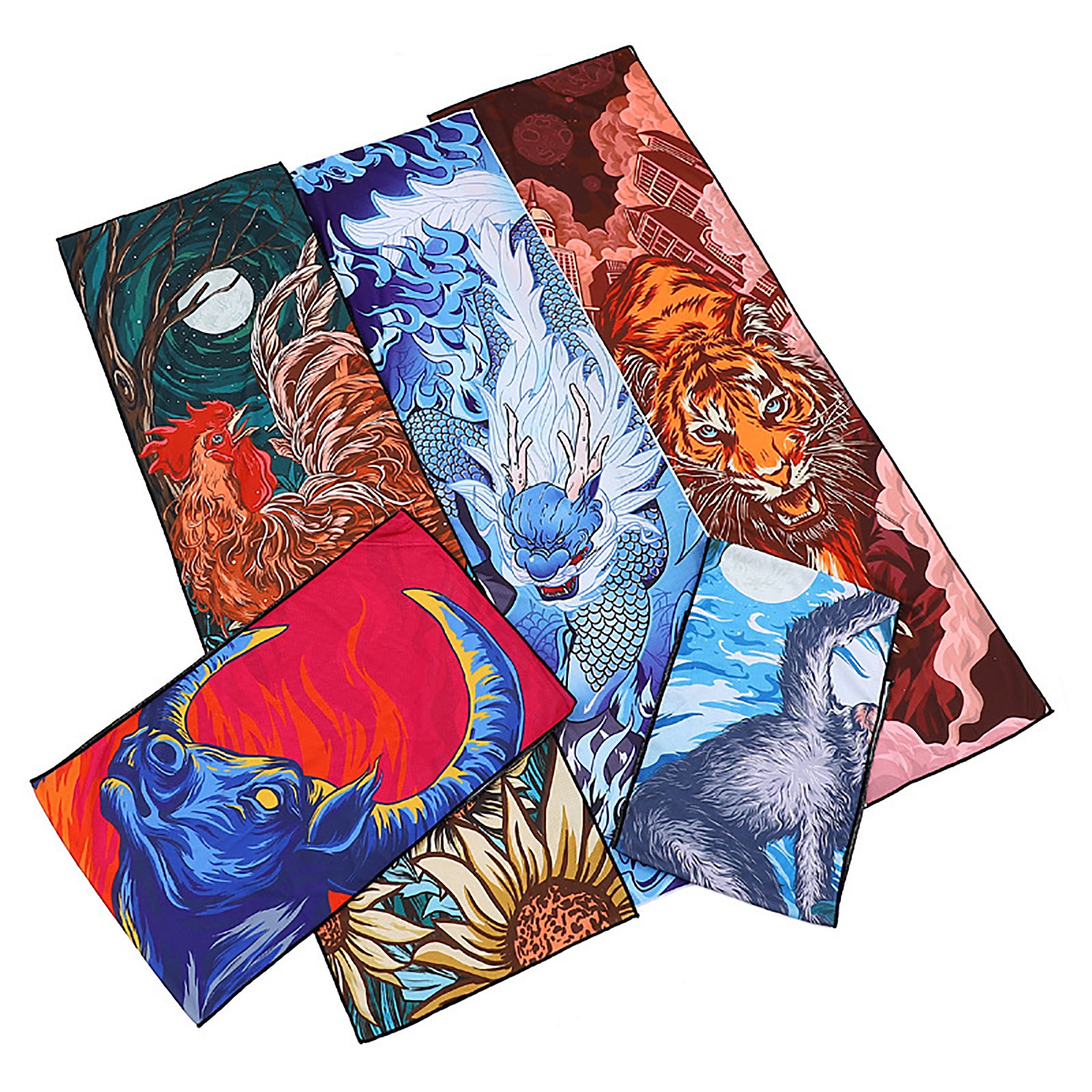 Sublimated Cooling Towel 2