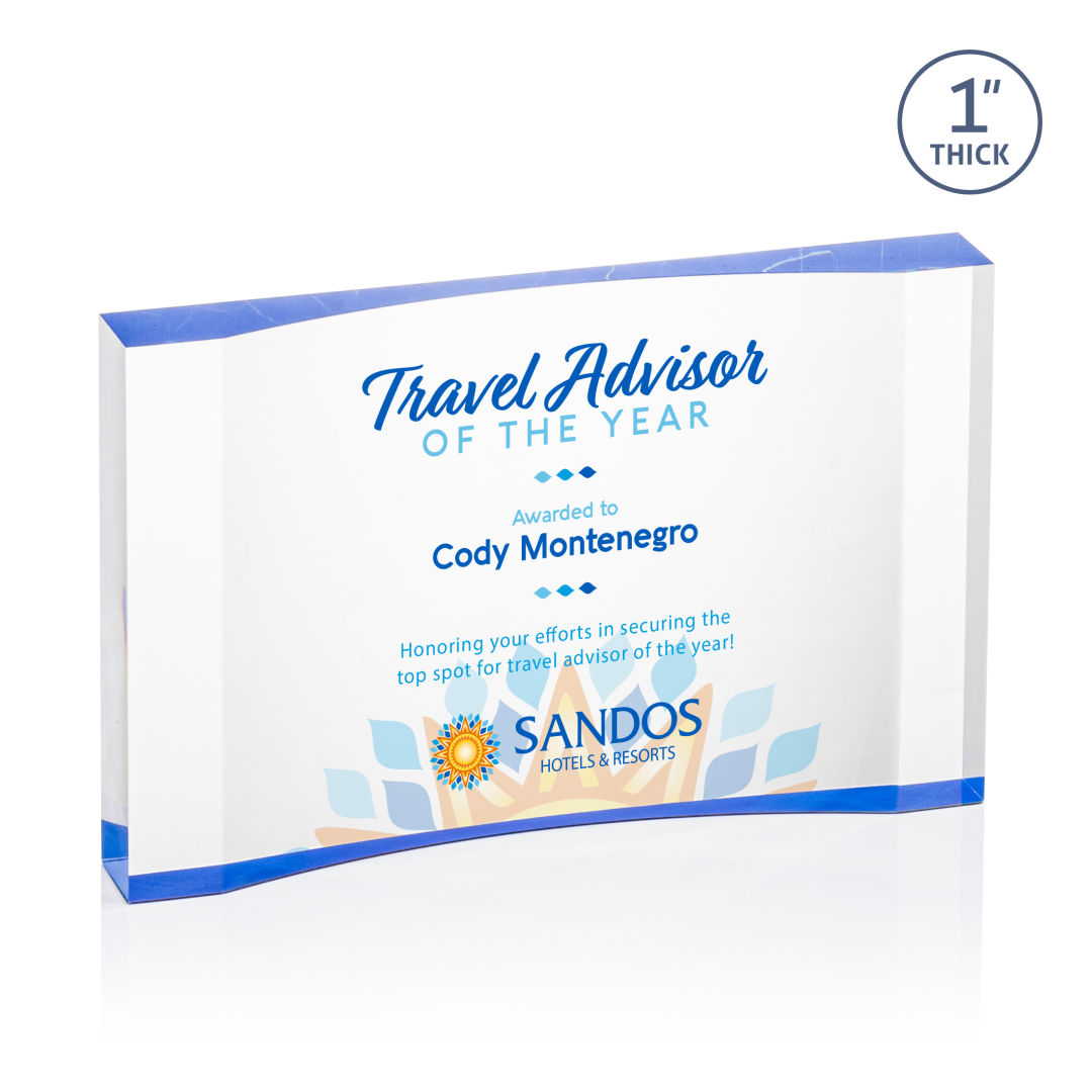 Langworth VividPrint™ Award - Blue 5