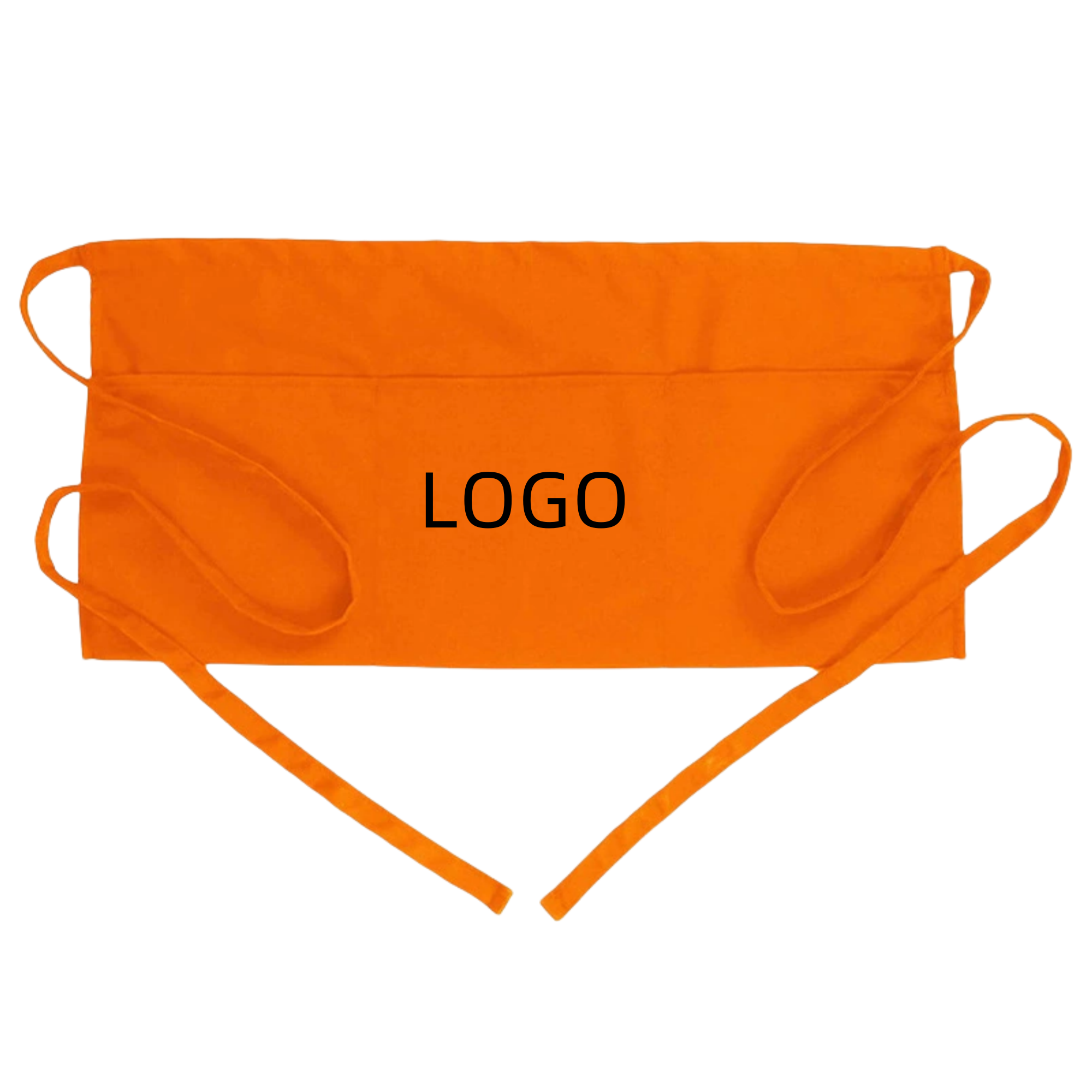 Short custom-made 3-pocket apron 5