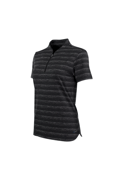 Women's Greg Norman LAB Stripe Polo 20