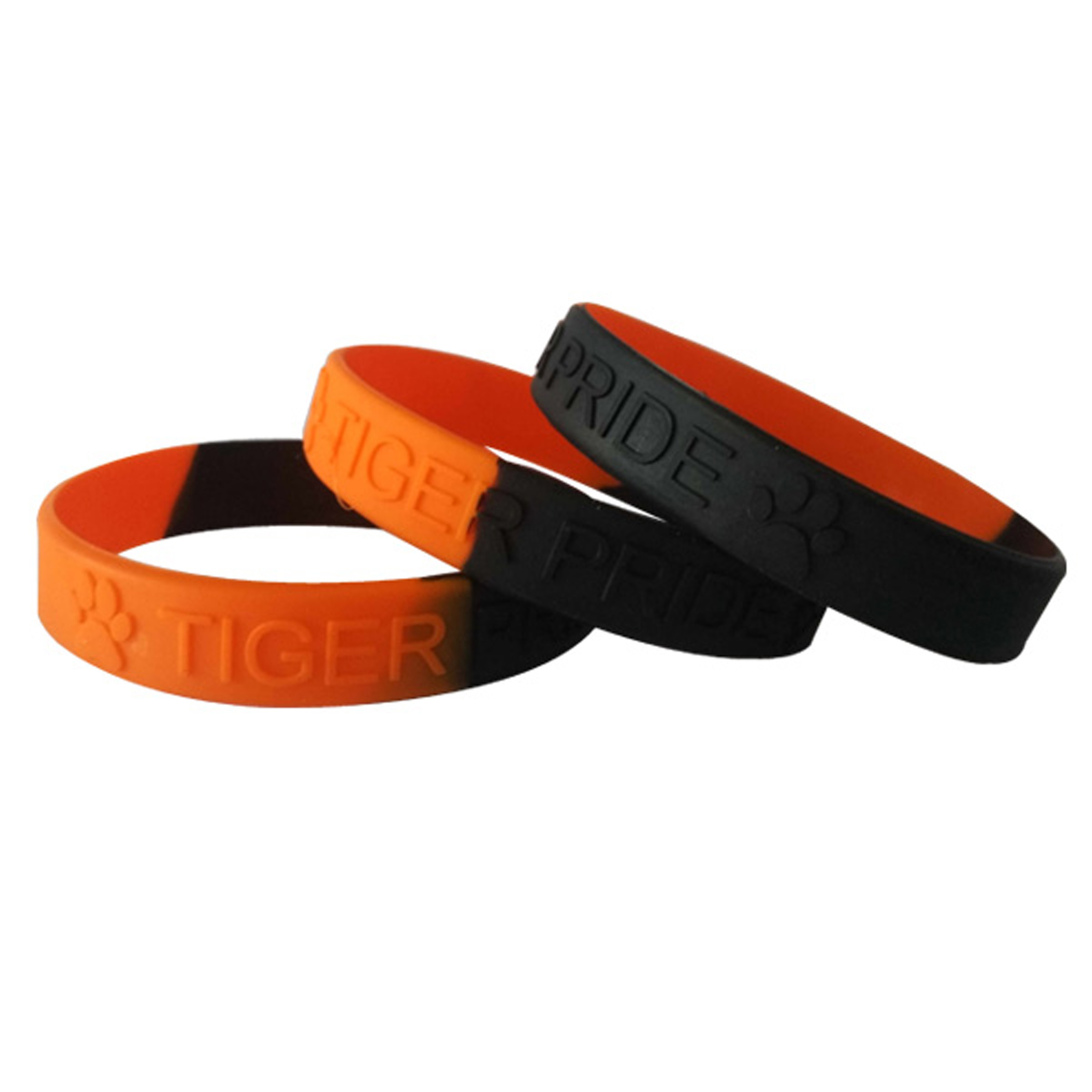 Embossed Silicone Wristband 13
