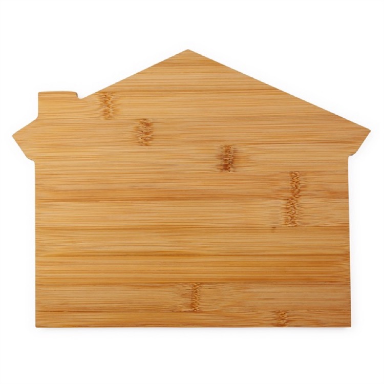 BistroTek House Shaped Bamboo Cutting Board 3