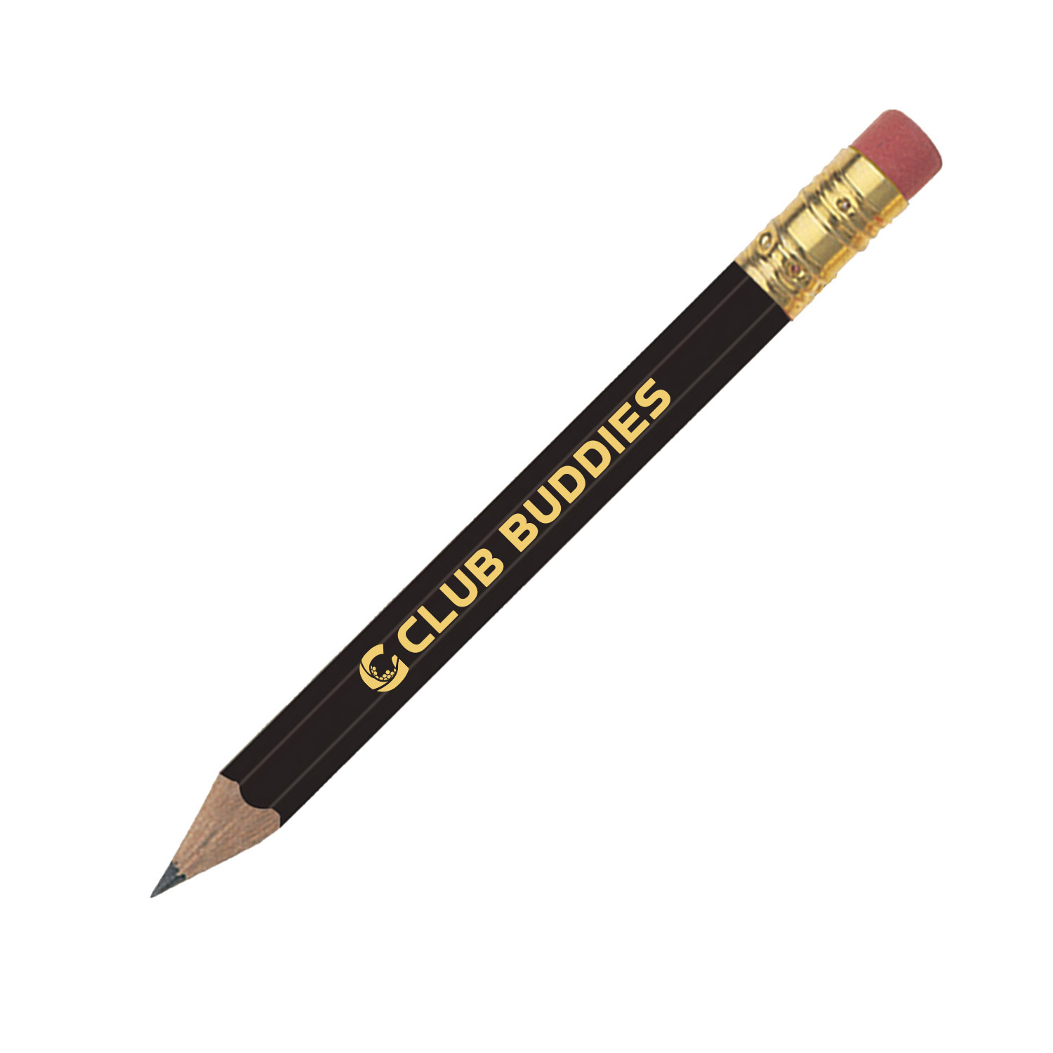 Golf Pencil (Hexagonal) with Eraser 9