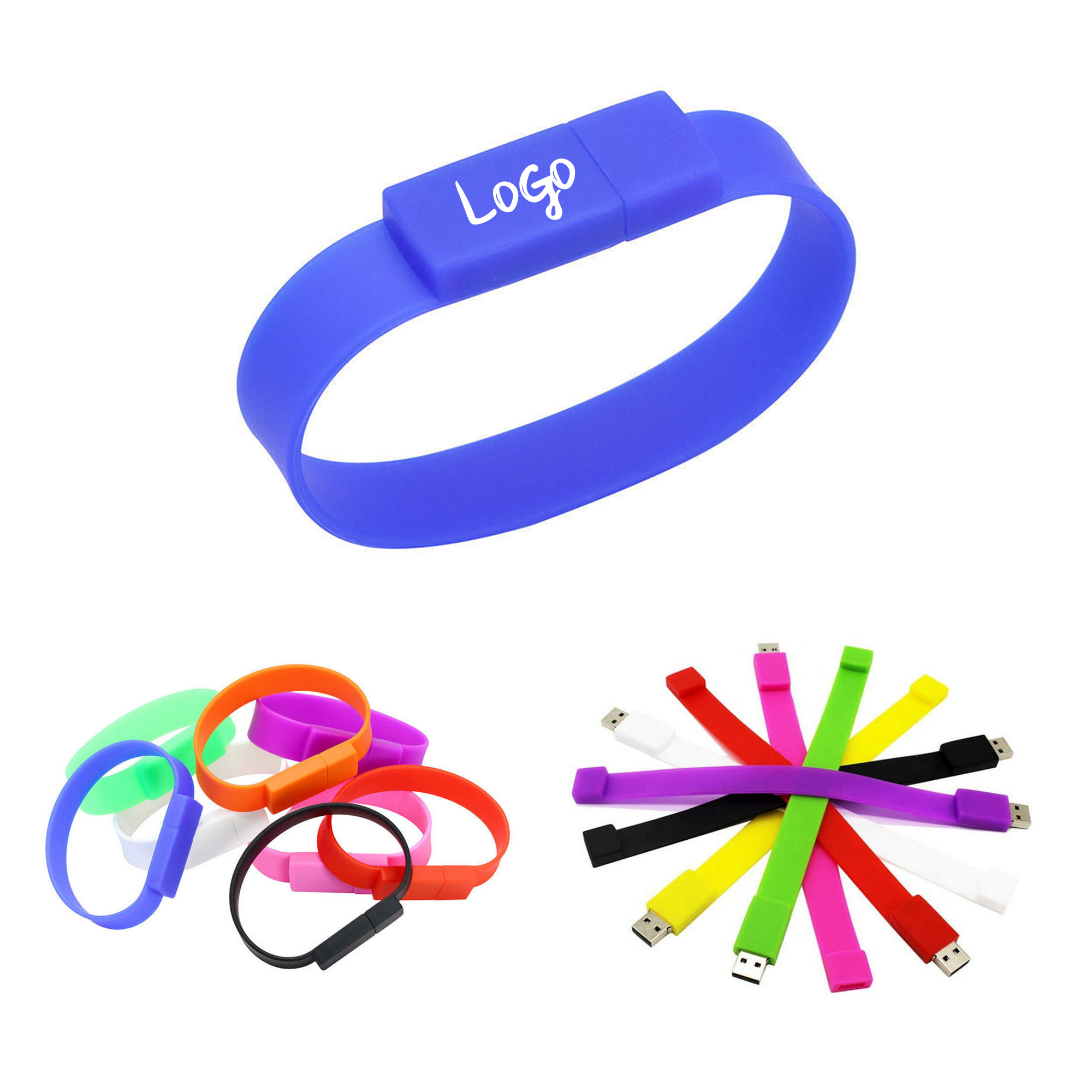 4 GB Silicone Wristband USB Flash Drive 2