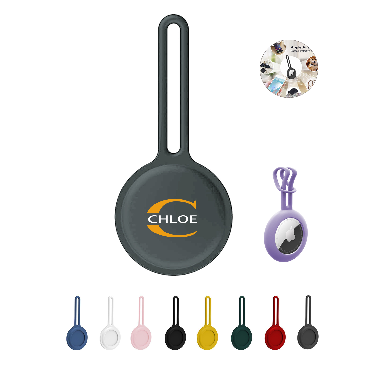 Silicone Wrist Airtag Cover 2