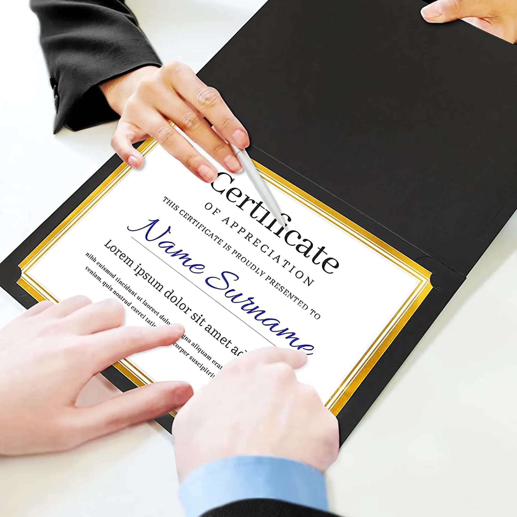 Certificate Diploma Holders Folder 3