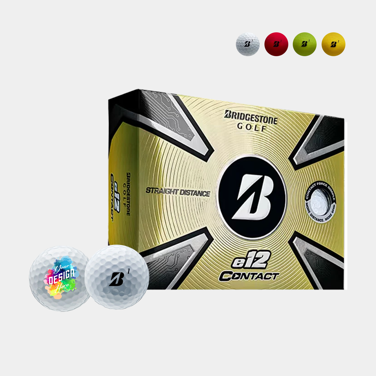 Bridgestone® e12 Contact Golf Balls 1