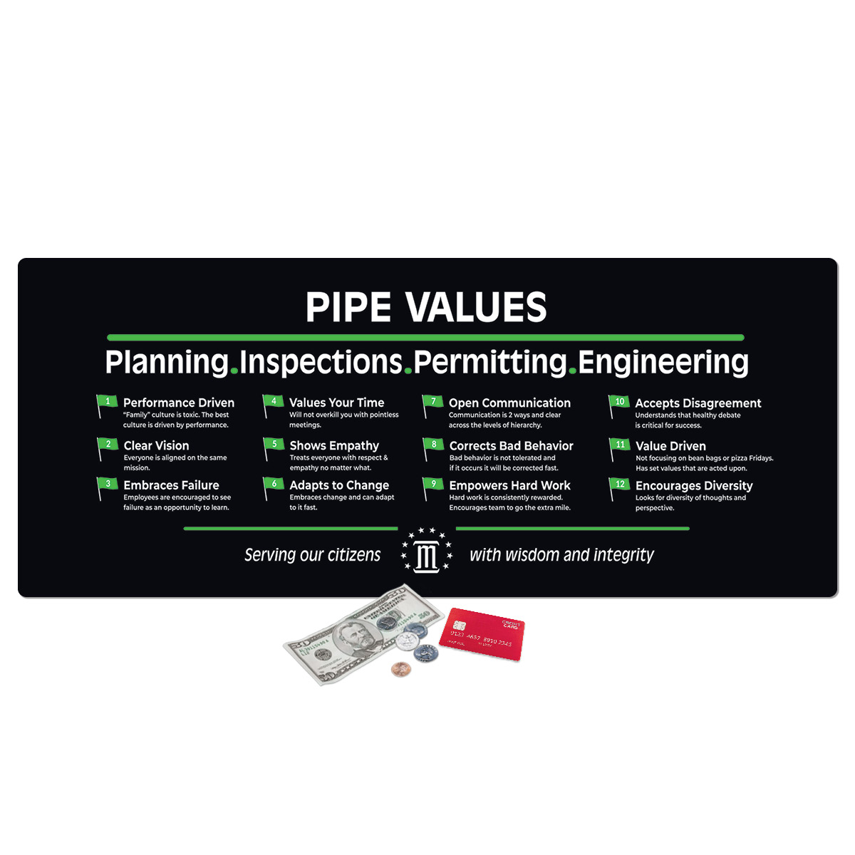 Vynex Heavy Duty Counter Mat-15"x36"x1/16"