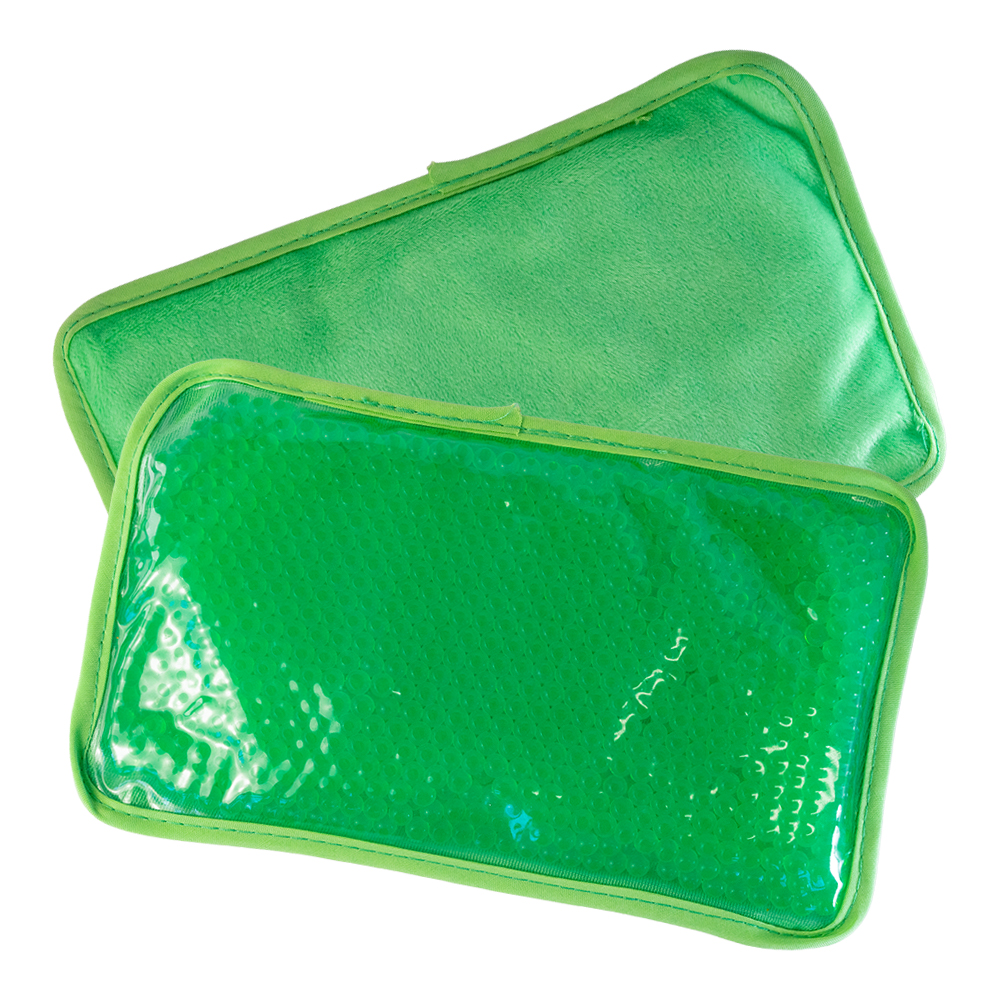 Rectangle Plush Gel Beads Hot/Cold Pack 10