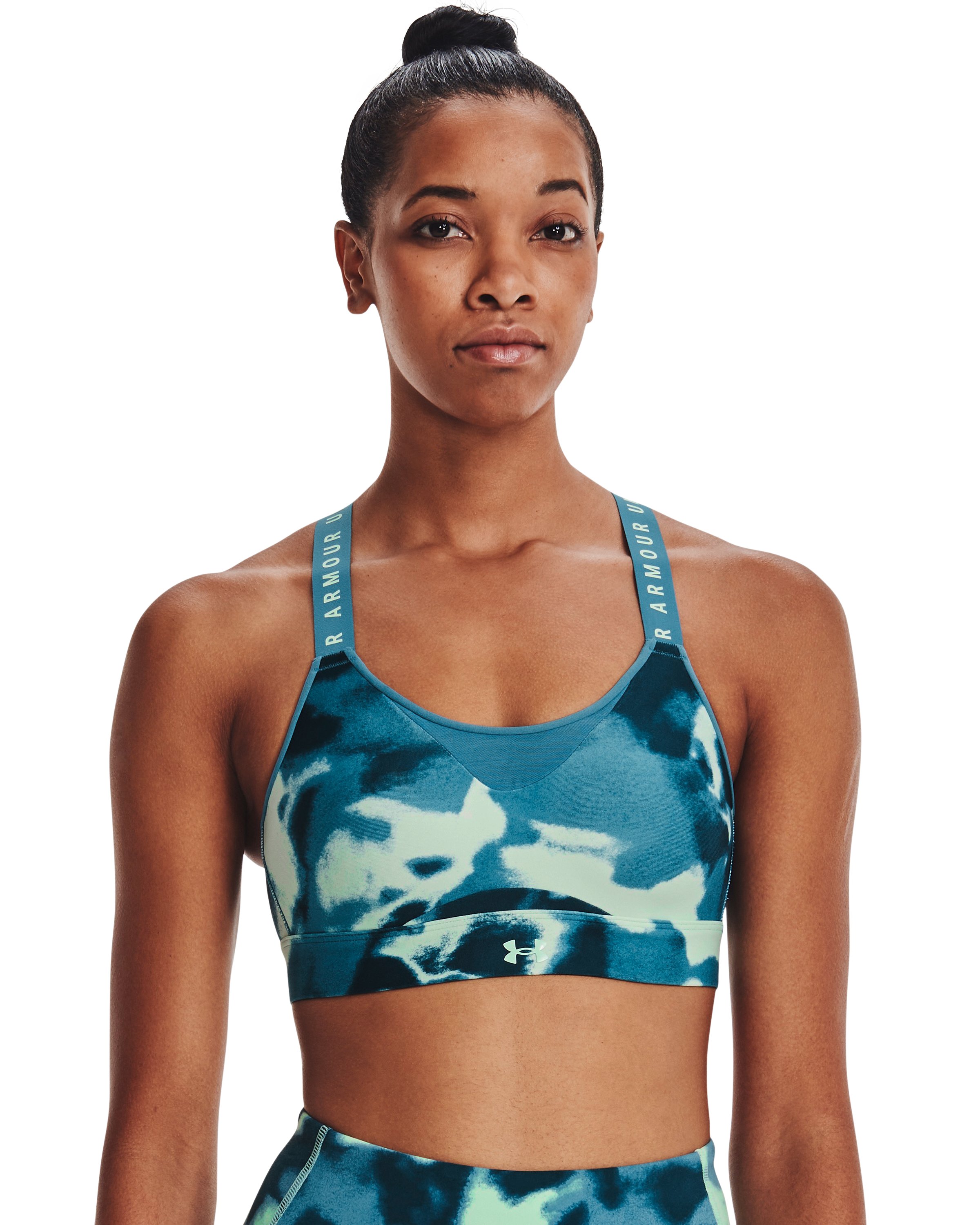 UA Infinity High Printed Women's Sports Bra 7