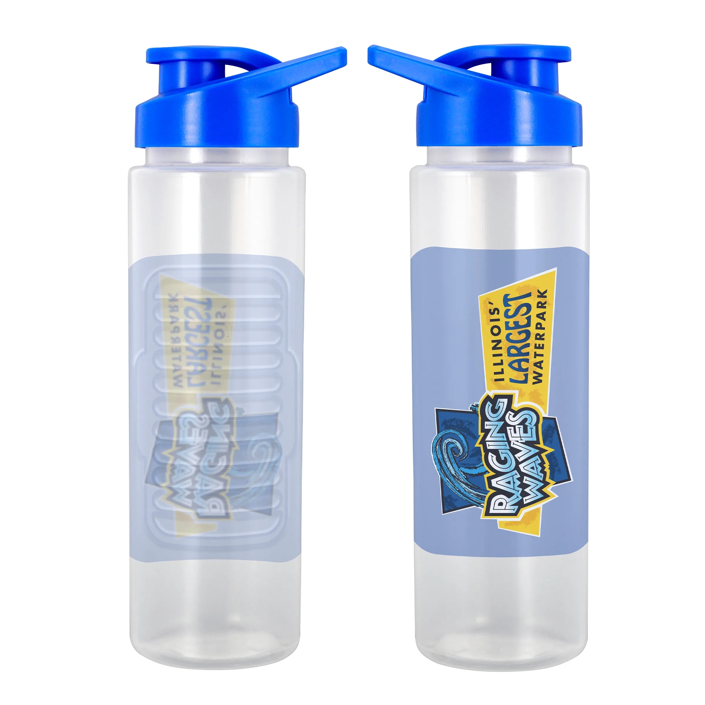 Easy Pour 24 oz. Full Color Debossed Bottle 14