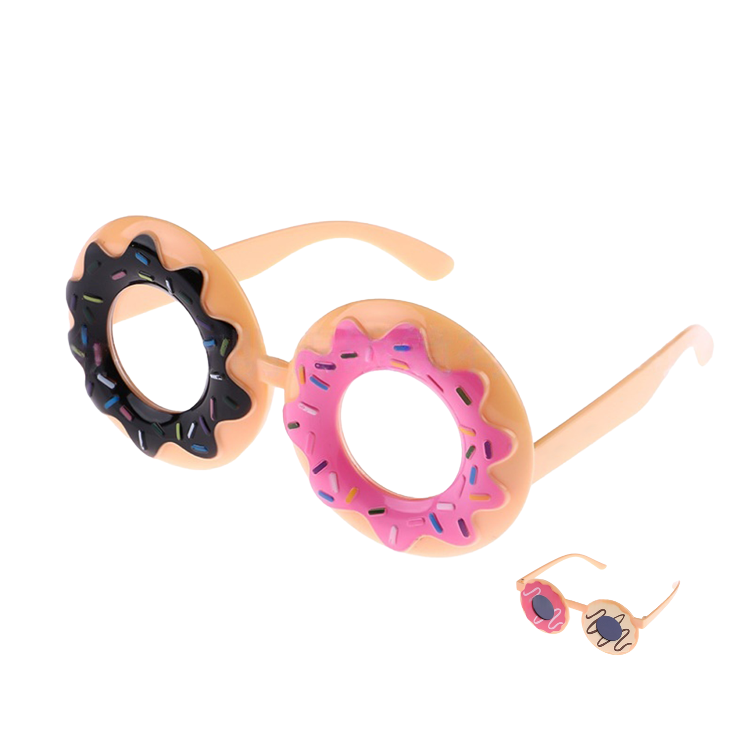 Cute Donut Shaped Party Glasses 7