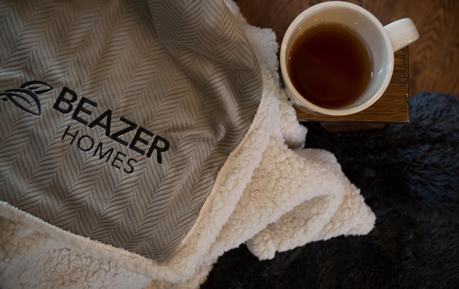 Herringbone Lambswool Throw