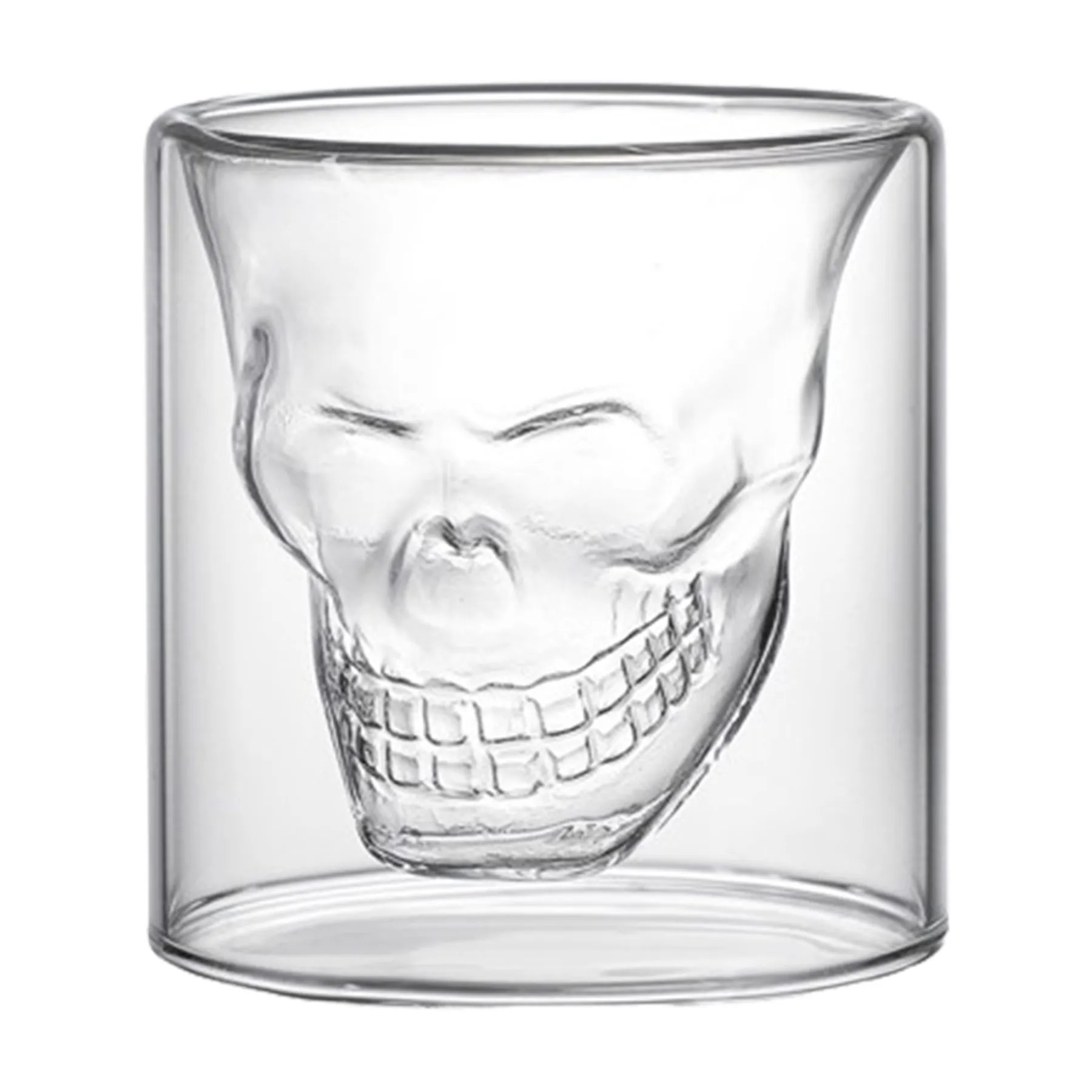 150 Ml Transparent Skull Shot Glass 4