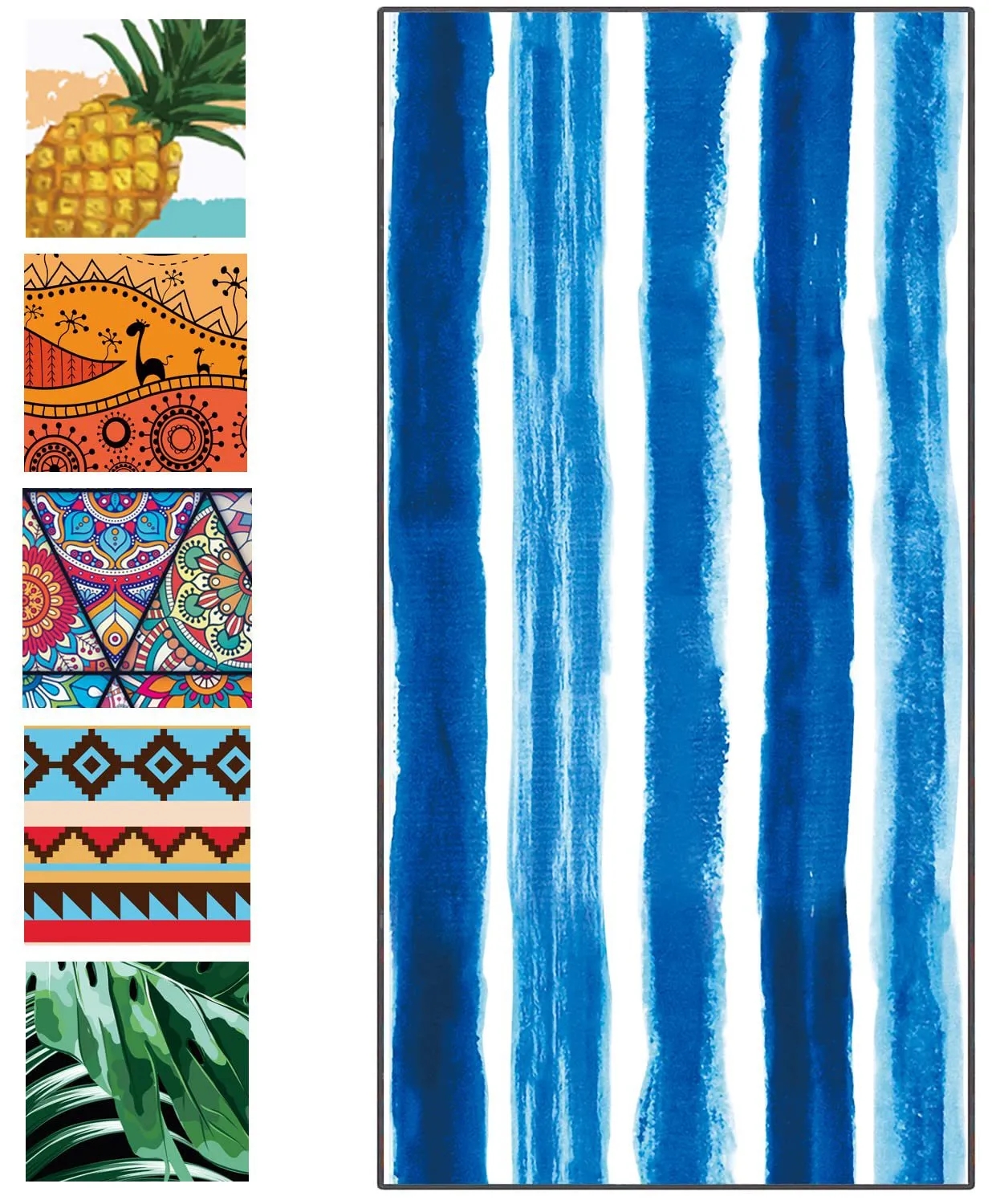 Full Color Beach Towel - 31.5'' x 63'' 12