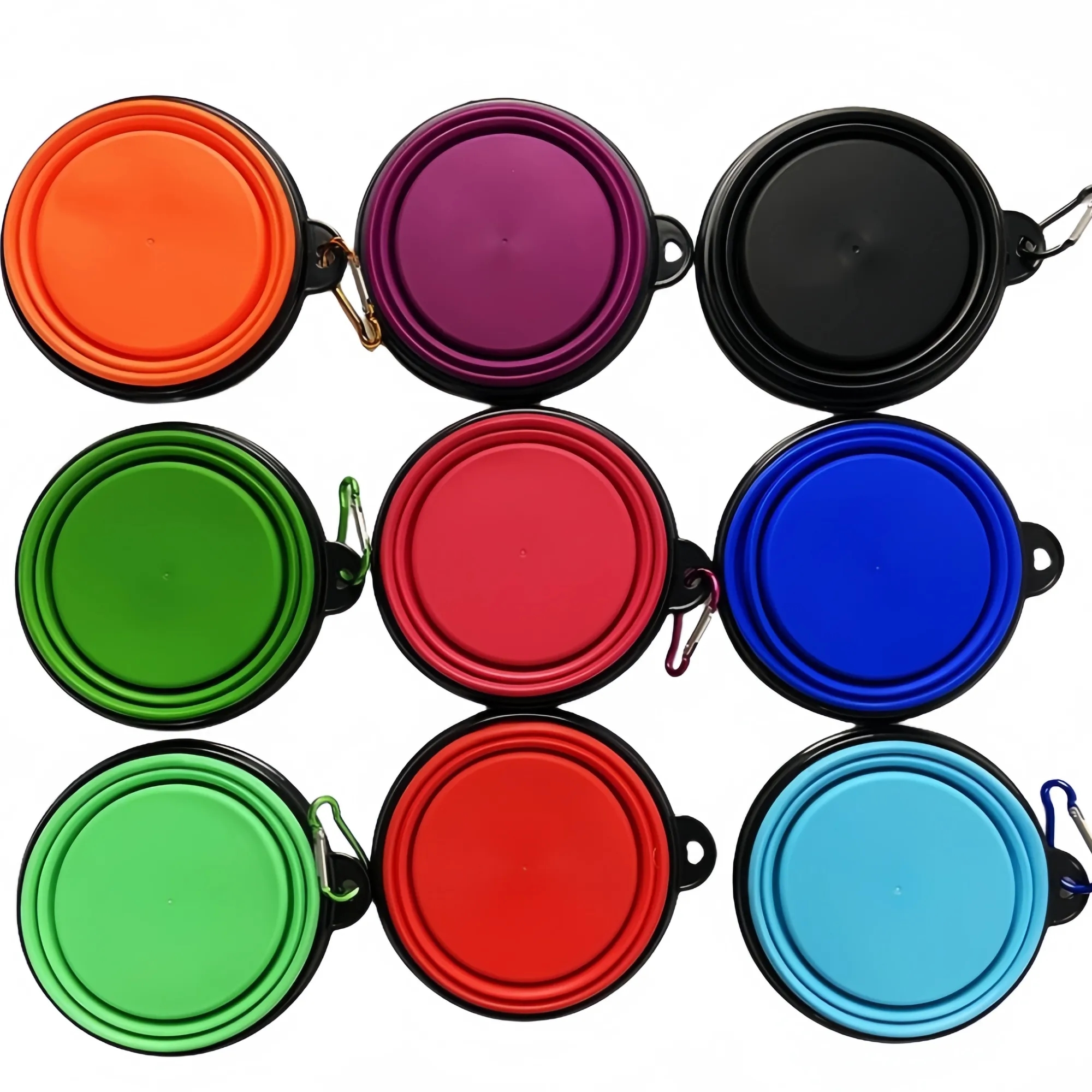 MOQ 100 Foldable Pet Bowl 6