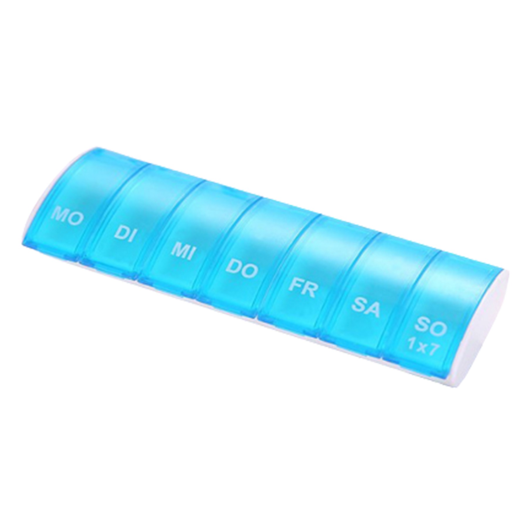 Colorful Weekly Pill Case W/7 Compartments 3