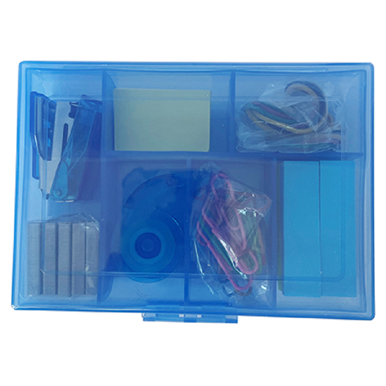 Back To School / Office Kit With Stapler, Staples, Sticky Notes, Rubber Bands, Paper Clips, And Tape 31