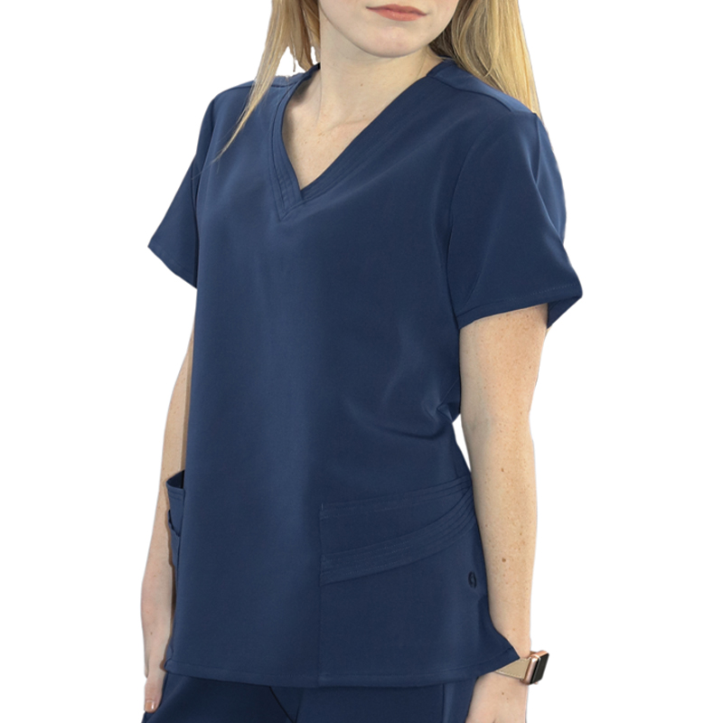 Spectrum's Womens WYND Multi-Pocket Scrub Top 3
